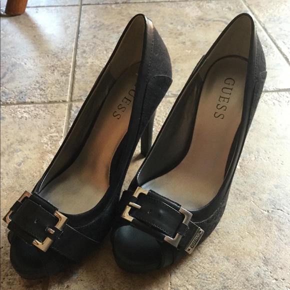 Elegante black open toes high heels ! - Picture 2 of 6